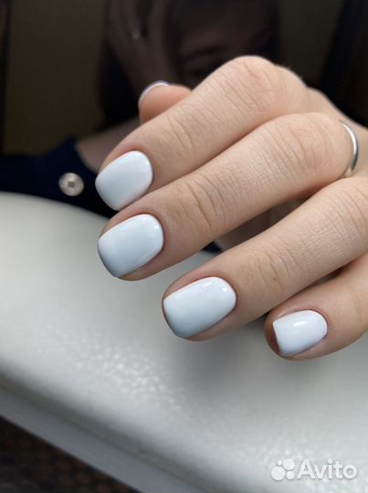 Маникюр укрепление гелем комби маникюр