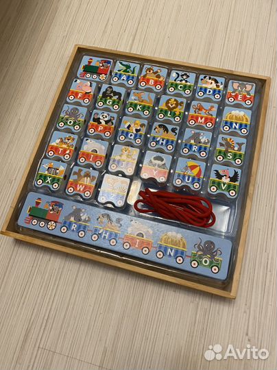 Melissa & doug монтесори английский алфавит