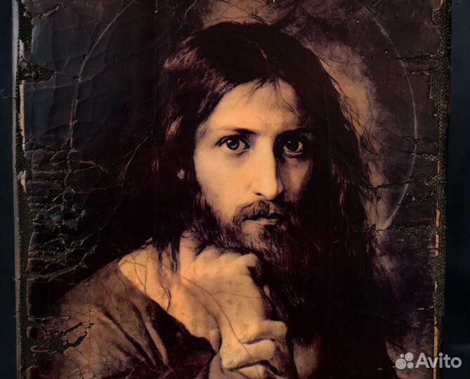 Деревянная икона Спасителя нашего Иисуса Христа