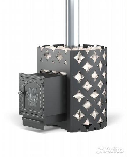 Чугунная печь для бани этна 18 (дт-4)