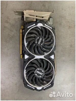 Видеокарта MSI Radeon RX 570 armor 8GB OC