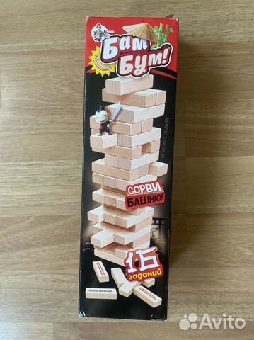 Игра дженга с заданиями новая