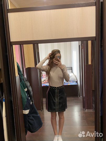 Юбка кожаная befree