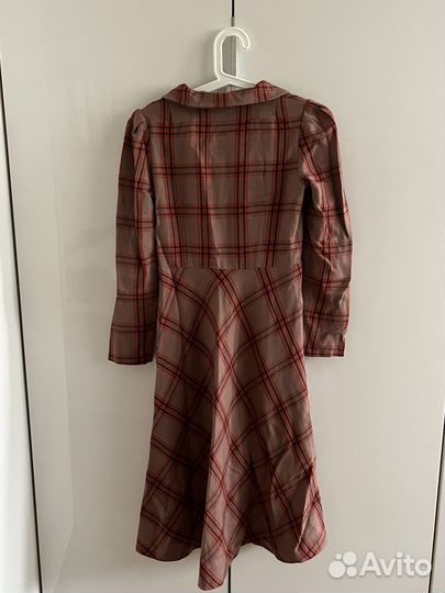 Платье винтаж в клетку