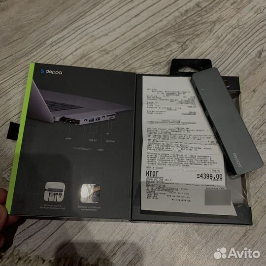 Адаптер USB-C для Macbook