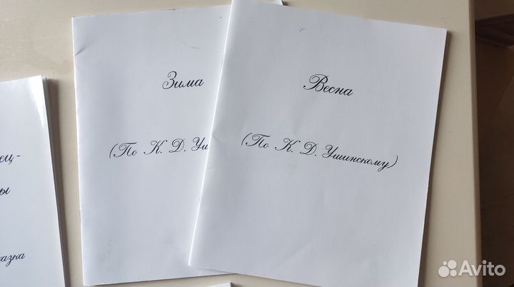 Тетради для редактирования ркш