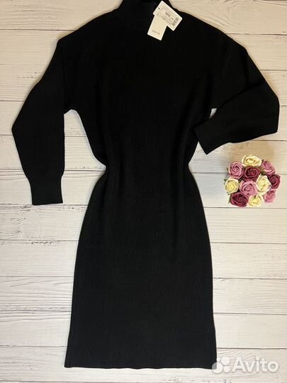 Платья вязаные новые 46-50