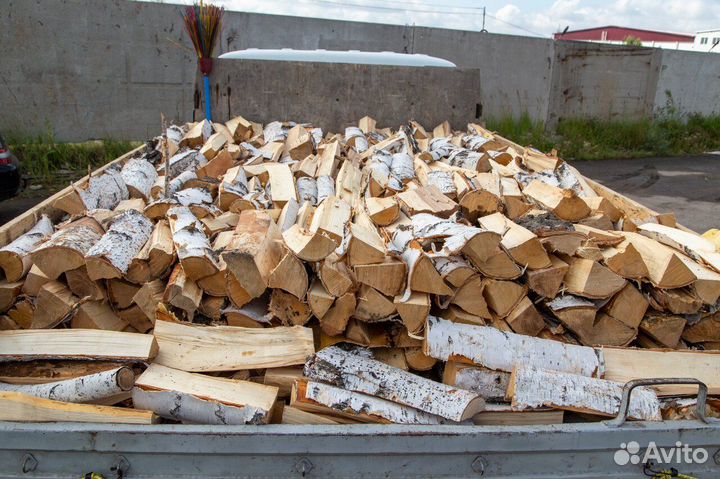 Дрова березовые колотые