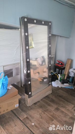 Зеркало с лампочками