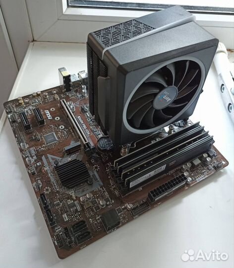 Комплект мат. плата + процессор