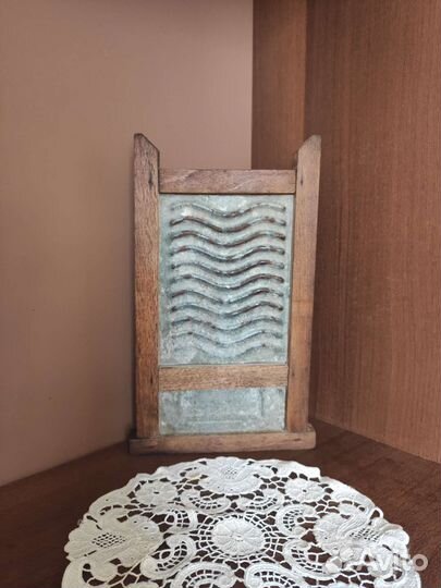 Кукла СССР Кира, стиральная кукольная доска