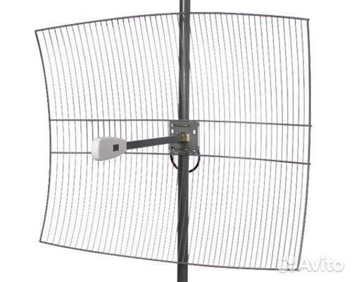 Комплект интернет антенна 3G 4G Wi-Fi 27дБ mimo