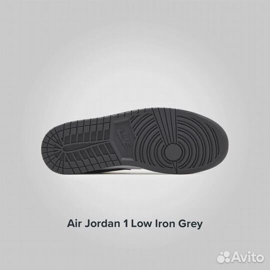 Jordan 1 Low Iron Grey