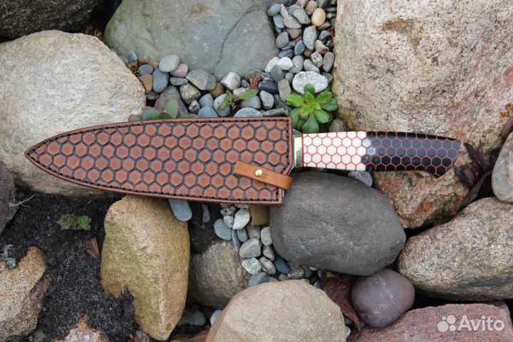 Кухонный нож, ручная работа