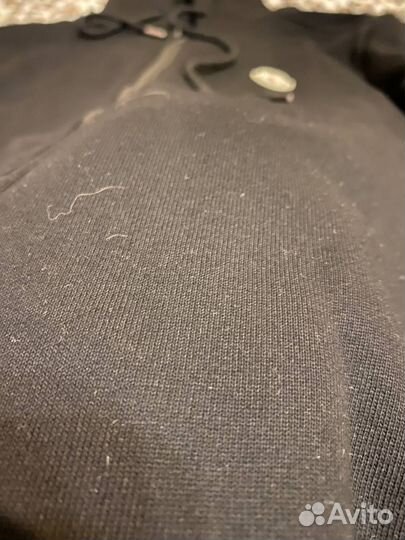 Зип худи Moncler черная