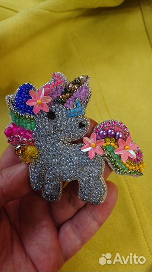 Броши ручной работы