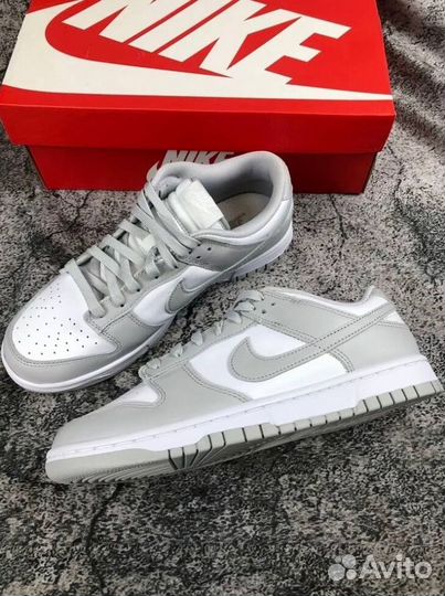 Nike dunk low grey fog (Poizon Оригинал)