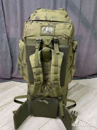 Тактический водостойкий каркасный рюкзак 120л