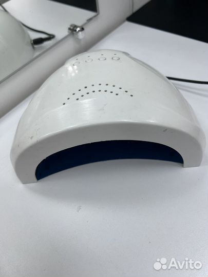 Лампа для ногтей бу