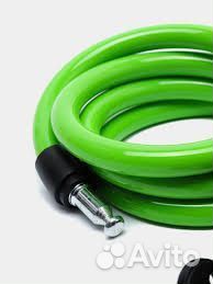 Замок велосипедный противоугонный троссовый 12 х 1