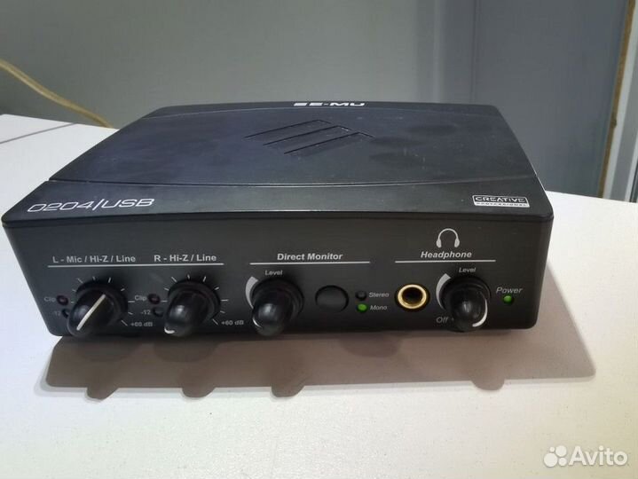 Звуковая Карта E-Mu 0204 Usb