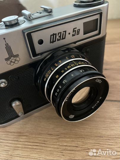 Плёночный фотоаппарат фед-5В СССР
