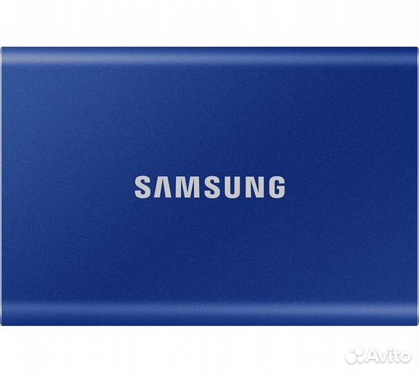 Внешний SSD Samsung T7 500Gb, синий (MU-PC500H/WW)