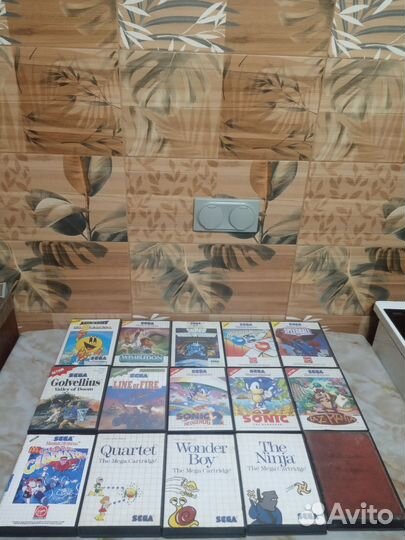 Картриджи Sega Master System