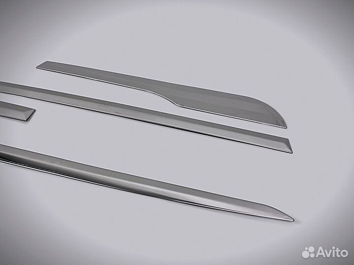 Молдинги дверей Ниссан Ноут 12