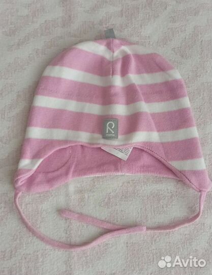 Шапка для девочки reima 48-50 размер