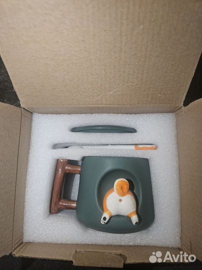 Кружка с жопкой собаки