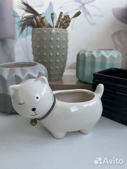 Кашпо для цветов, кактусов, суккулентов