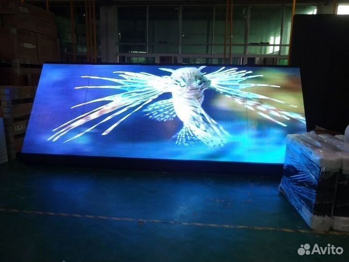Видеовывеска P10 SMD 2000х530 мм