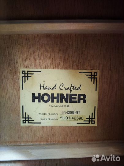 Акустическая гитара Hohner HW420G-NT