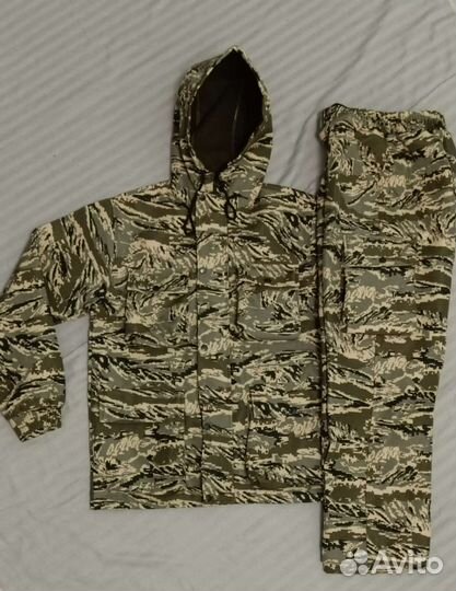 Костюм горка на флисе военный демисезонный