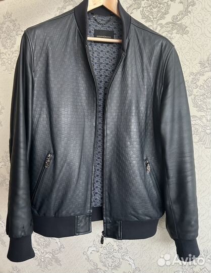 Кожаная куртка мужская