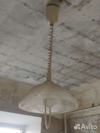 Светильник потолочный подвесной СССР