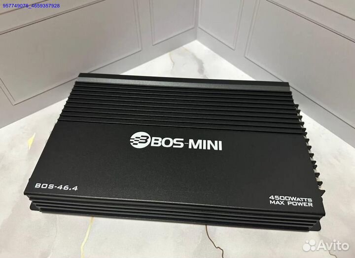 Новый Усилитель BOS-mini BOS-46.4 4500W