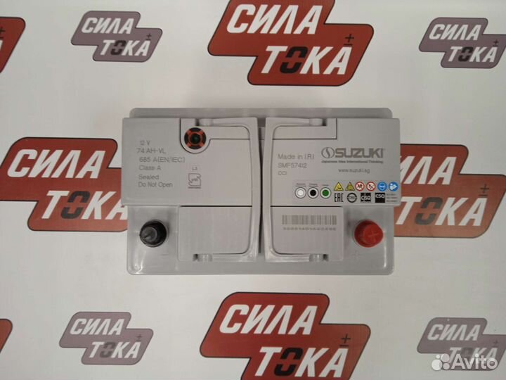 Аккумулятор 74 ач новый Suzuki