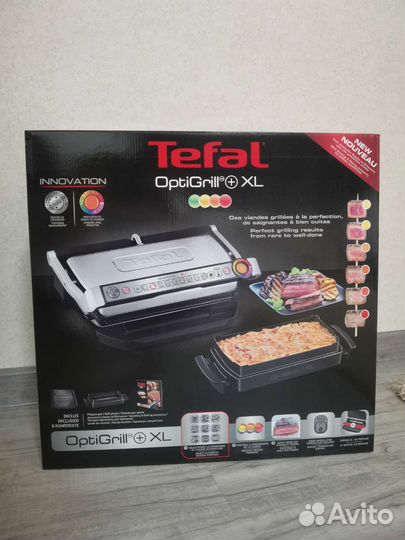 Электрогриль Tefal Optigrill+XL+Snacking GC724D12