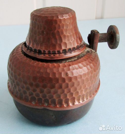 Горелка походная. Трофей с первой мировой. Медь