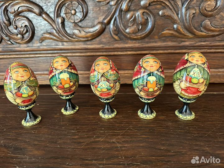 Яйцо пасхальное дерево, ручная роспись