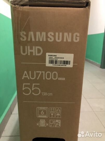 Телевизор samsung 55 UE55AU7101ucce