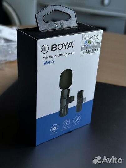 Петличный микрофон boya