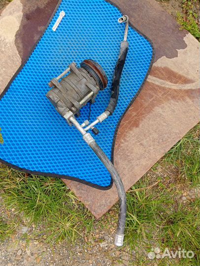 Компрессор кондиционера mitsubishi lancer 9