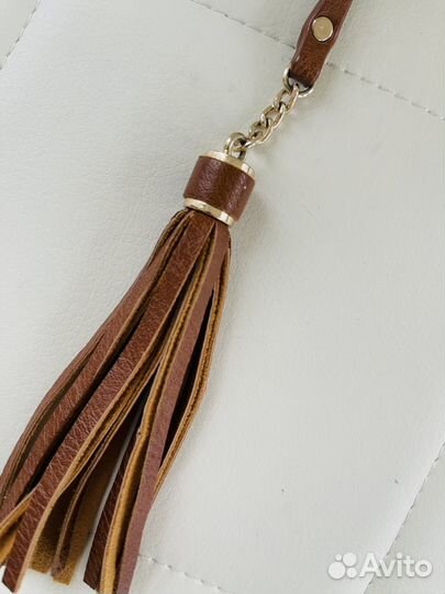 Брелок для ключей кисть кожаный