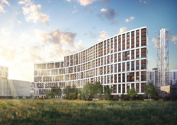 1-к. квартира, 32,6 м², 3/18 эт.