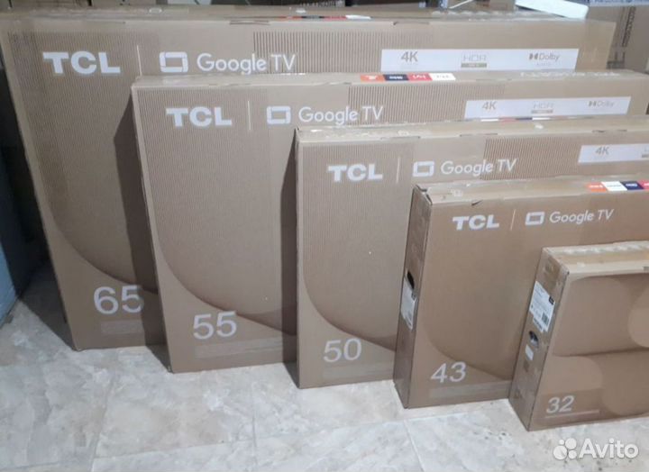 Телевизор TCL 32, 43, 50, 55, 65, 75