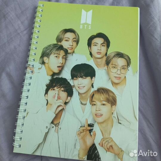 BTS расскраска и скетчбук
