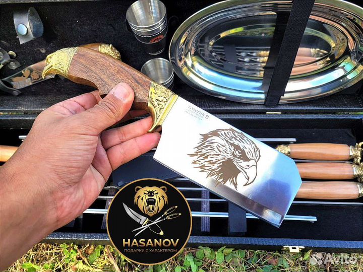 Подарочный шашлычный набор Элитный